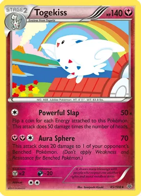 Togekiss (45) from XY - Roaring Skies