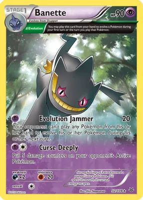 Banette (32 Delta) from XY - Roaring Skies
