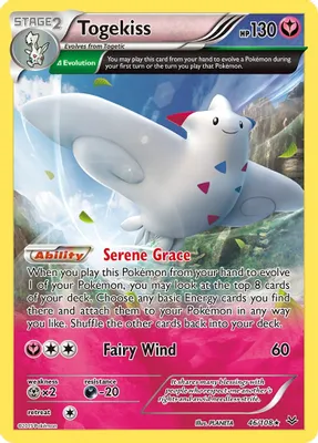 Togekiss (46 Delta) from XY - Roaring Skies