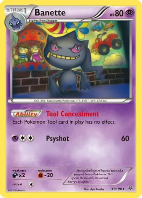 Banette (31) from XY - Roaring Skies