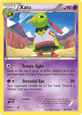 Xatu from XY - Roaring Skies