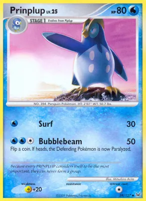 Prinplup from Platinum