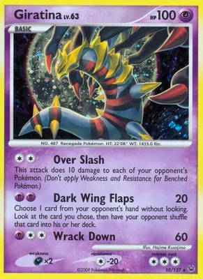 Giratina (10) from Platinum
