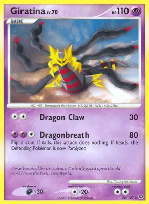 Giratina (28) from Platinum