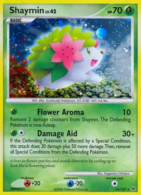 Shaymin (14) from Platinum