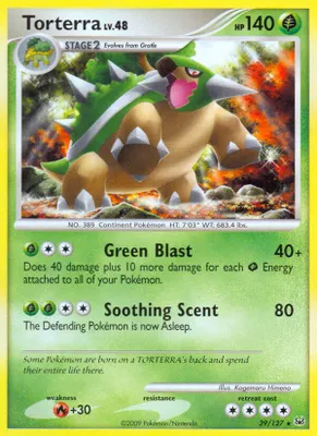 Torterra from Platinum
