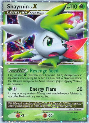 Shaymin Lv.X (Sky Forme) from Platinum