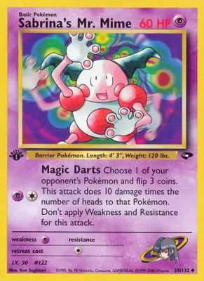 Sabrina's Mr. Mime from Gym Challenge