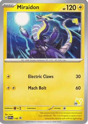 Miraidon - Pikachu 23 from Battle Academy 2024
