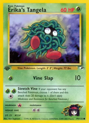 Erika's Tangela from Gym Heroes