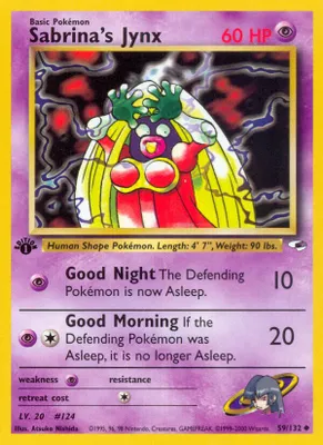 Sabrina's Jynx from Gym Heroes