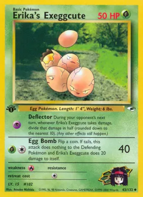 Erika's Exeggcute (43) from Gym Heroes