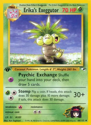 Erika's Exeggutor from Gym Heroes
