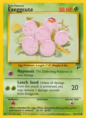 Exeggcute from Base Set 2