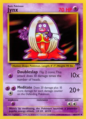 Jynx from Base Set 2