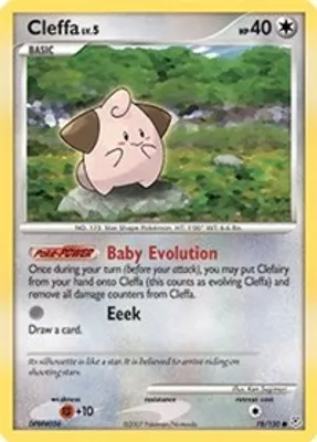Cleffa from Diamond and Pearl