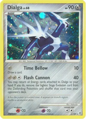 Dialga from Diamond and Pearl