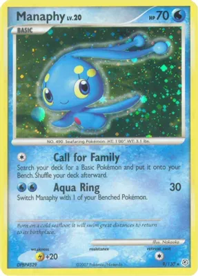 Manaphy from Diamond and Pearl