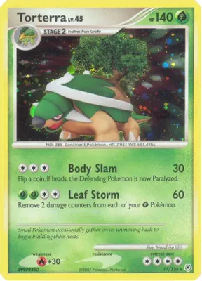 Torterra from Diamond and Pearl