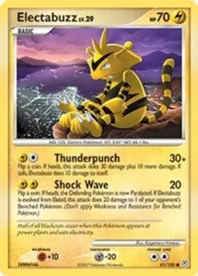 Electabuzz from Diamond and Pearl