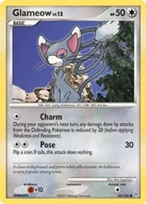 Glameow from Diamond and Pearl