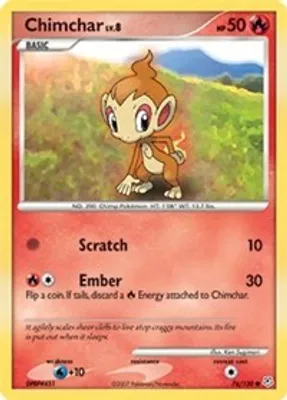 Chimchar from Diamond and Pearl