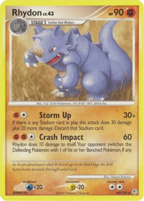 Rhydon from Diamond and Pearl