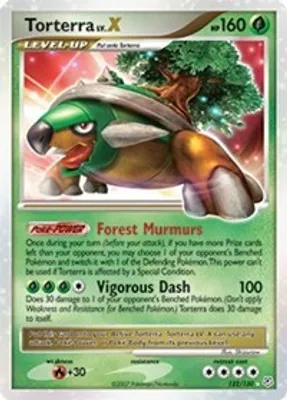 Torterra LV.X from Diamond and Pearl