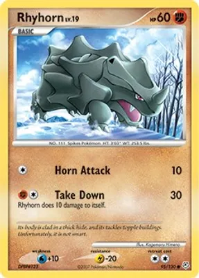 Rhyhorn from Diamond and Pearl