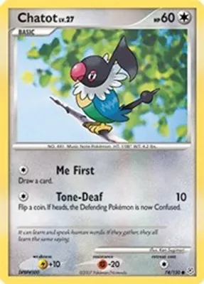Chatot from Diamond and Pearl