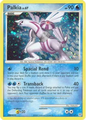 Palkia from Diamond and Pearl