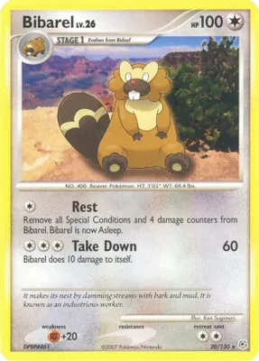 Bibarel from Diamond and Pearl