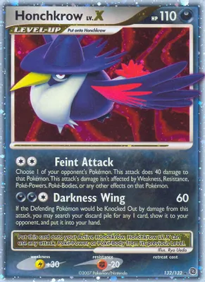 Honchkrow LV.X from Secret Wonders