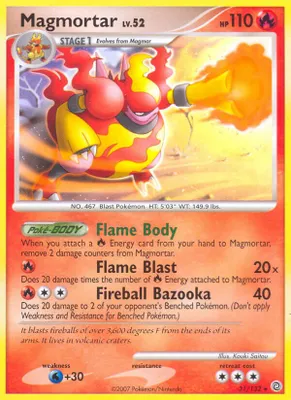Magmortar from Secret Wonders