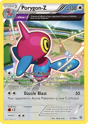 Porygon-Z (67) from XY - Ancient Origins