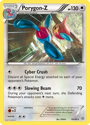 Porygon-Z (66) from XY - Ancient Origins