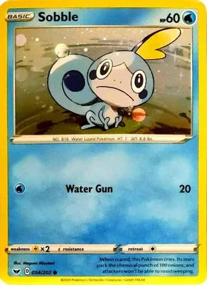 Sobble - 54/202 (Cosmos Holo) from Blister Exclusives