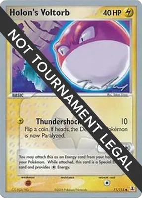 Holon's Voltorb - 2007 (Tom Roos) from World Championship Decks