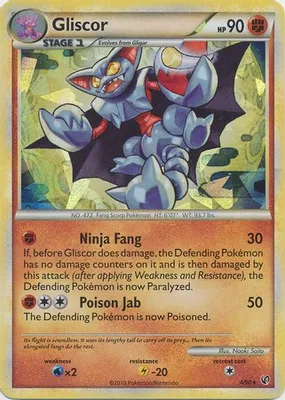 Gliscor - 4/90 (Cracked Ice Holo) from Blister Exclusives