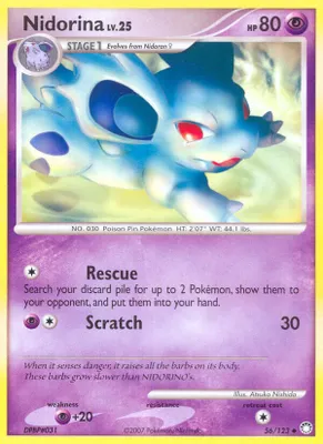 Nidorina from Mysterious Treasures