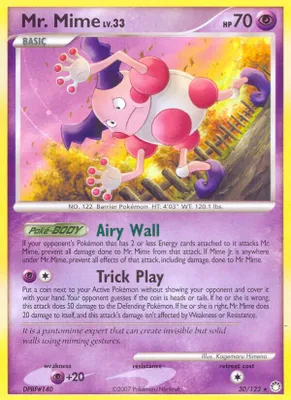 Mr. Mime from Mysterious Treasures