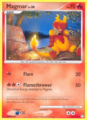 Magmar from Mysterious Treasures