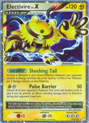 Electivire LV.X from Mysterious Treasures