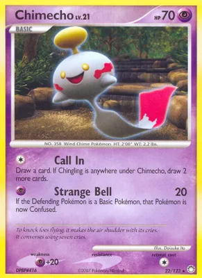 Chimecho from Mysterious Treasures