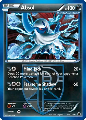 Absol (Team Plasma) from Plasma Freeze