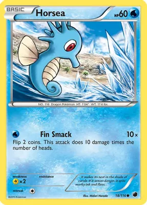 Horsea from Plasma Freeze
