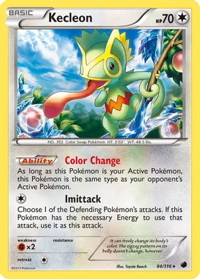 Kecleon from Plasma Freeze