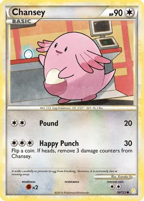 Chansey from HeartGold SoulSilver