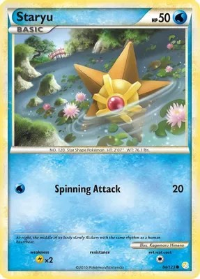 Staryu from HeartGold SoulSilver