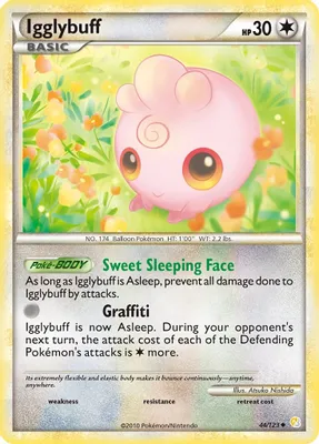 Igglybuff from HeartGold SoulSilver
